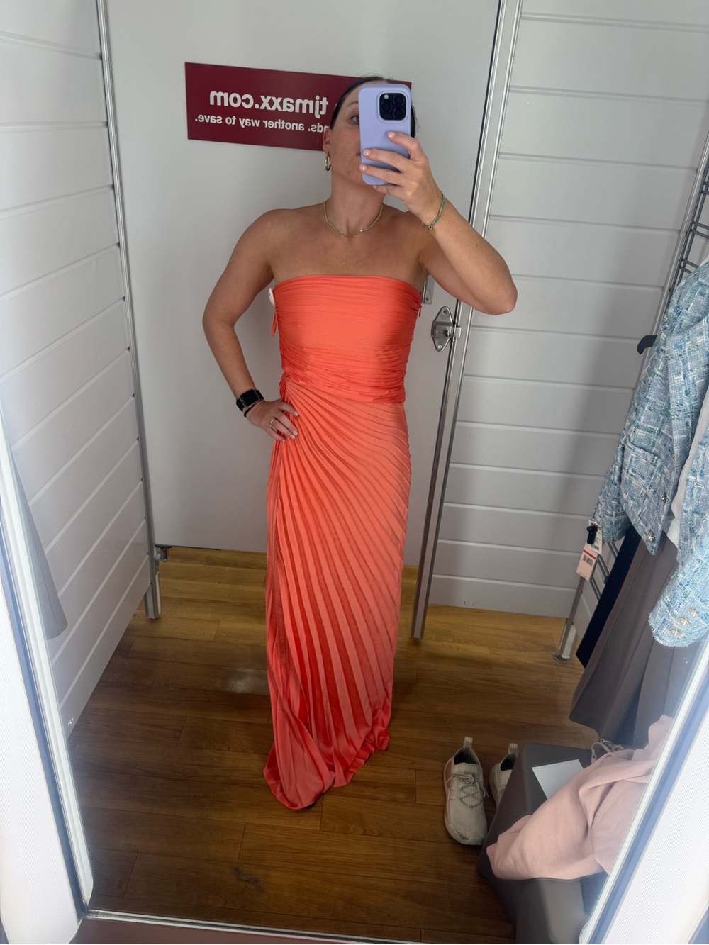 A.L.C. Bianca Pleated Strapless Dress